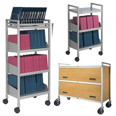 Mobile Carts, Patient Chart Racks, Ringbinder Chart Carts, Clipboard Chart Carts & more from Carstens.